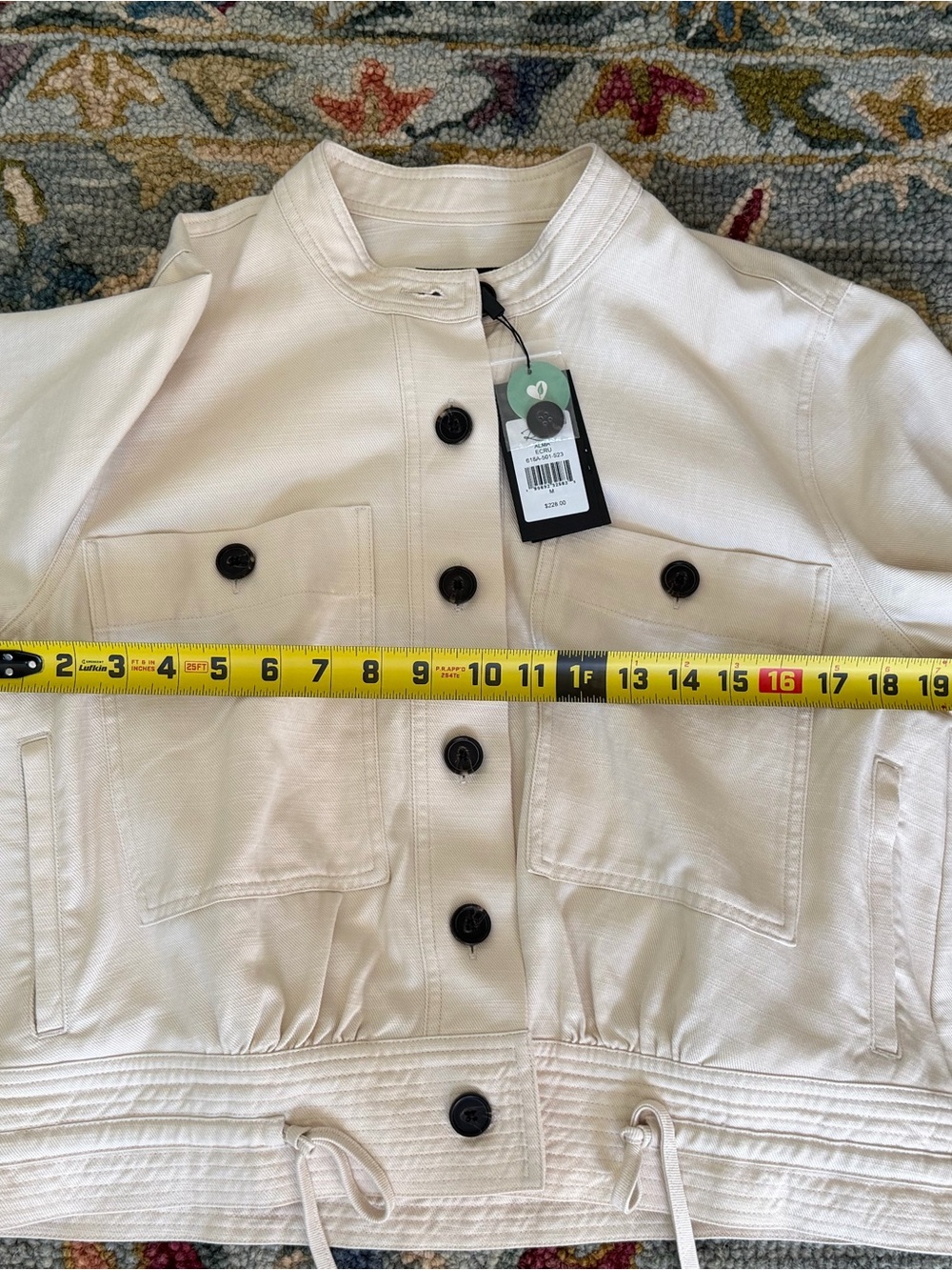 NWT Rails Cream Utility Jacket - Picture 4 of 8
